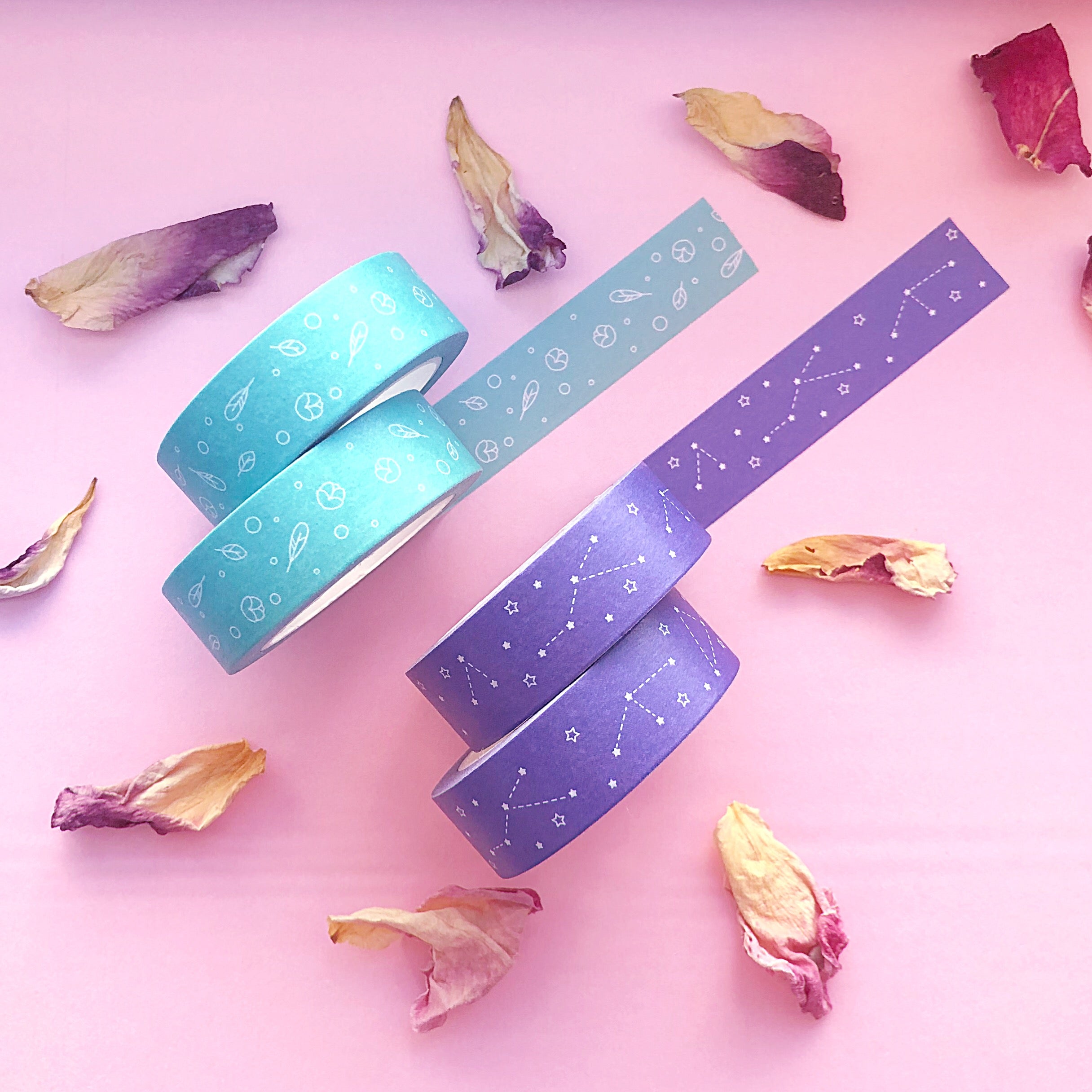 Celestial Circles Gold Foil Washi Tape – Alum and Ink