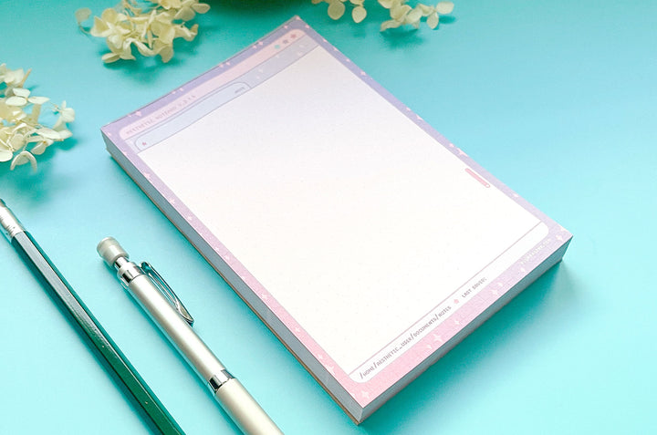 Aesthetic Operating System Dotted Grid Notepad
