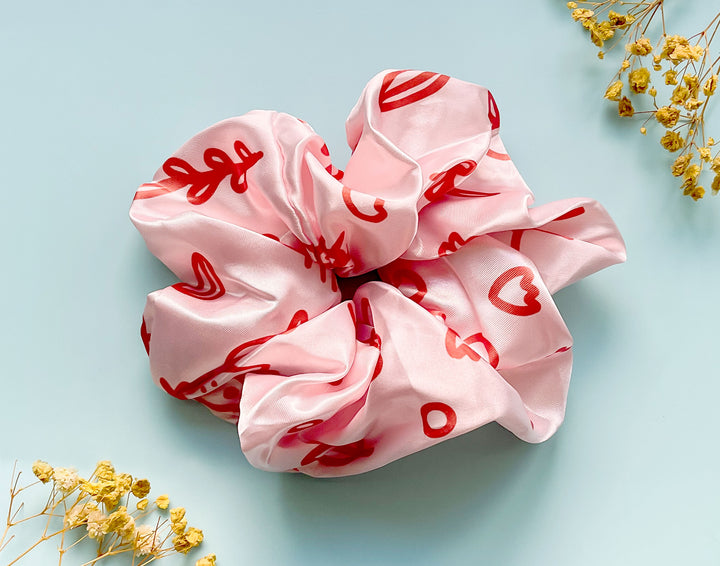 Bridget (Beetles and Leaves) Patterned Hair Tie