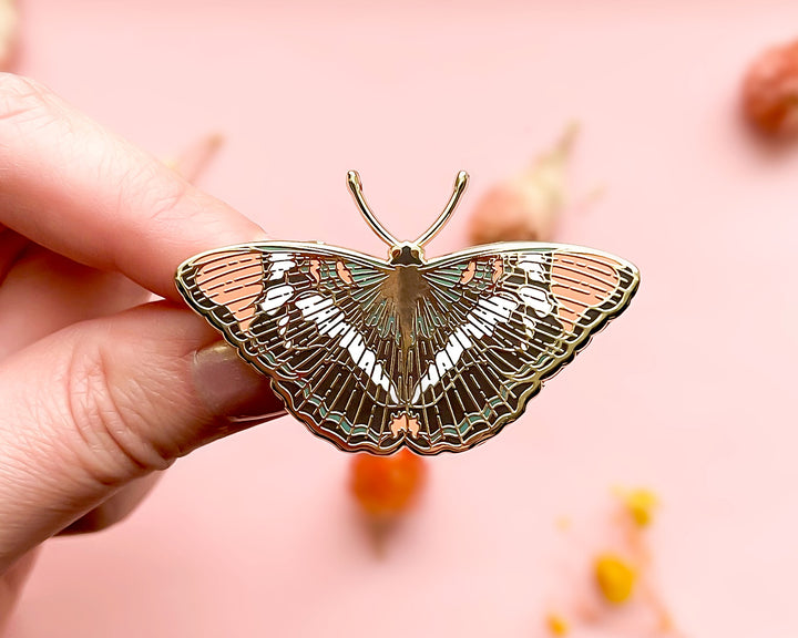 California Sister Butterfly (Adelpha californica) Enamel Pin