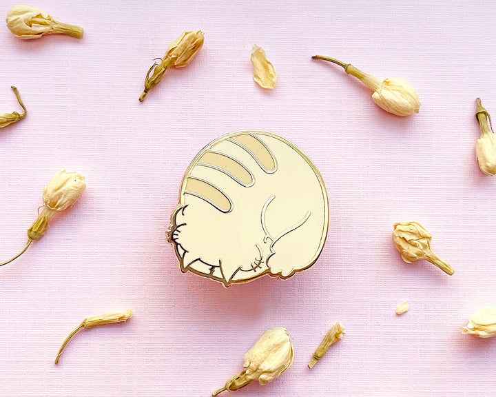 Cat Loaf Enamel Pin