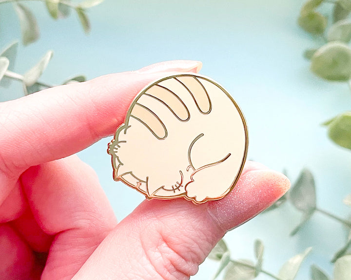 Cat Loaf Enamel Pin