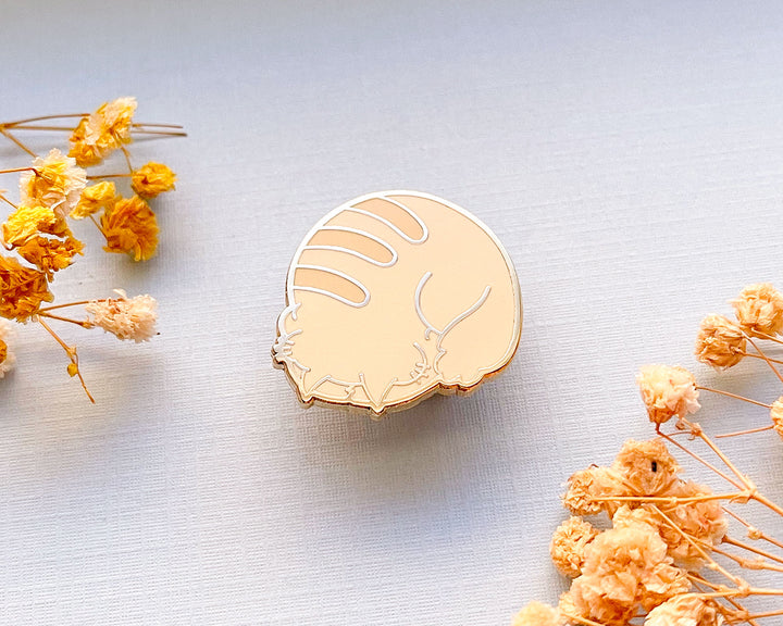 Cat Loaf Enamel Pin