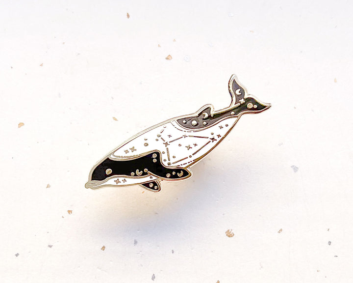 Cepheus Constellation Commerson Dolphin Enamel Pin