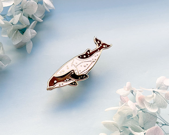 Cepheus Constellation Commerson Dolphin Enamel Pin