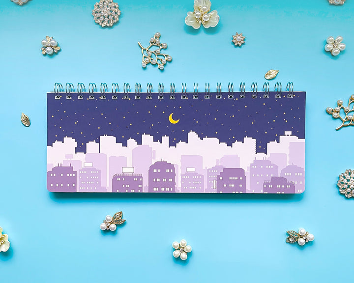 Nighttime Cityscape Weekly Planner