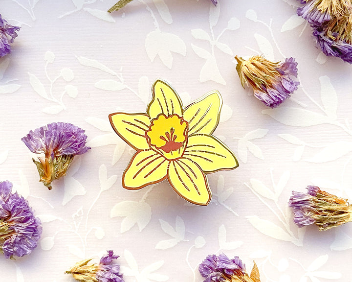 Daffodil Enamel Pin