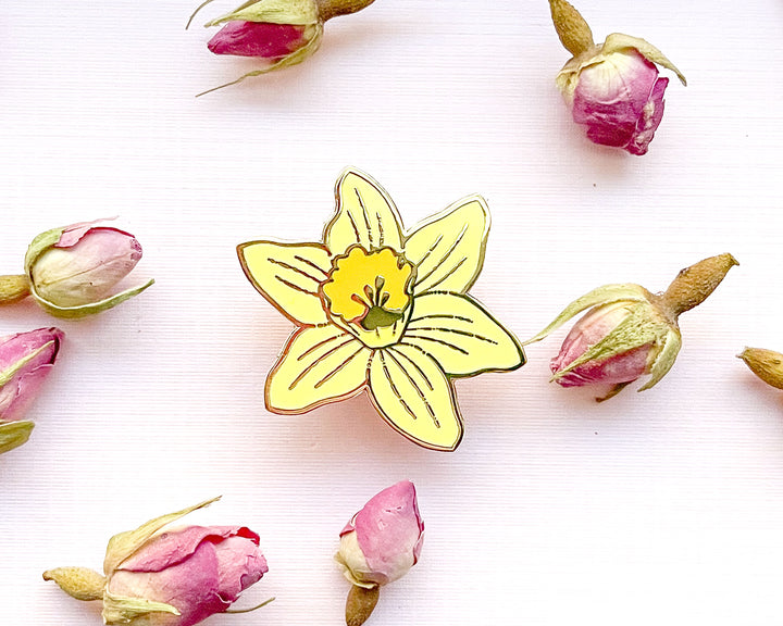 Daffodil Enamel Pin