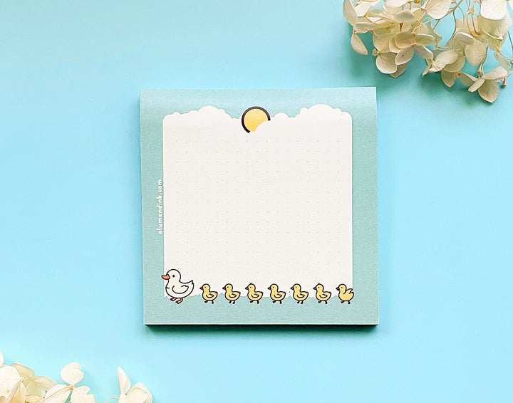 Duck Family Sticky Notepad