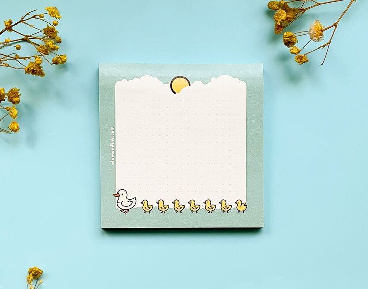 Duck Family Sticky Notepad