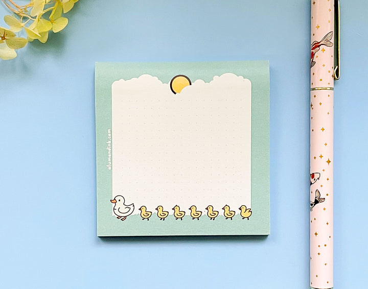 Duck Family Sticky Notepad