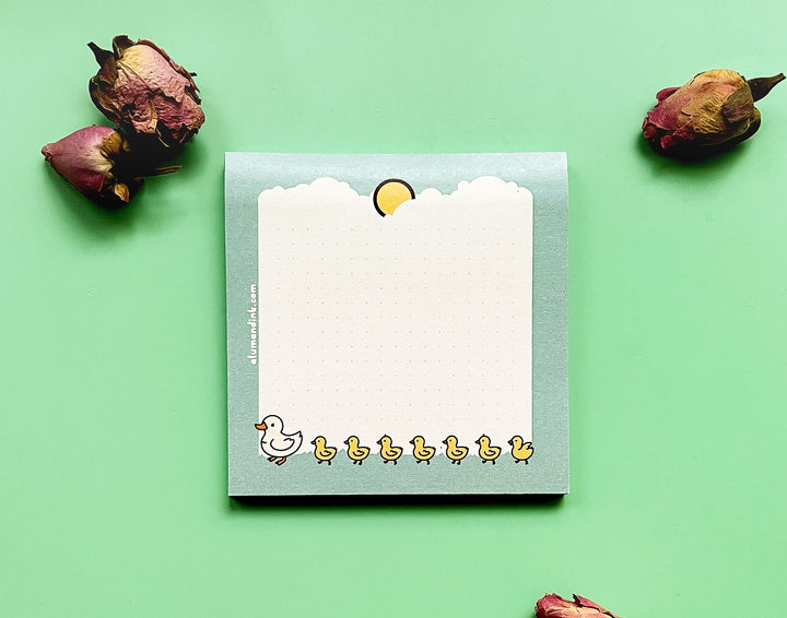 Duck Family Sticky Notepad
