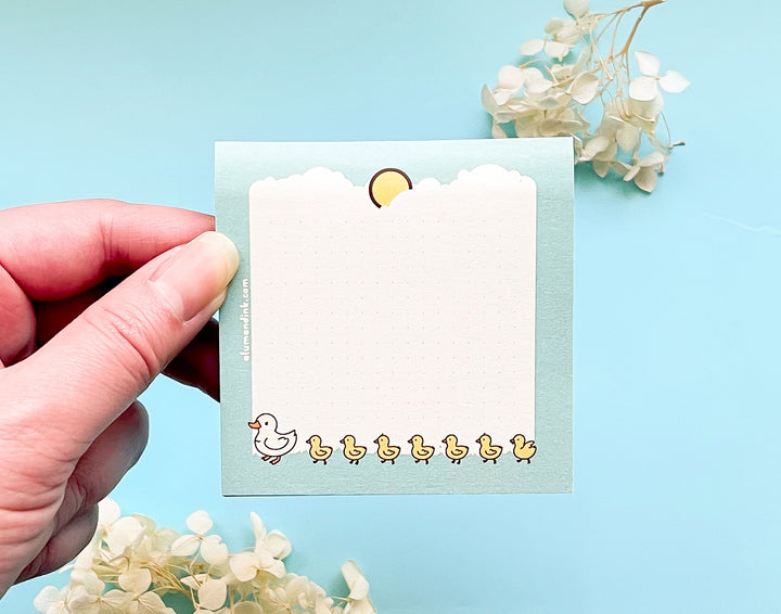 Duck Family Sticky Notepad
