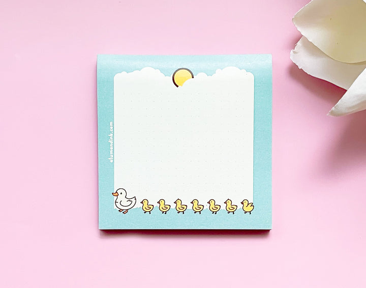Duck Family Sticky Notepad