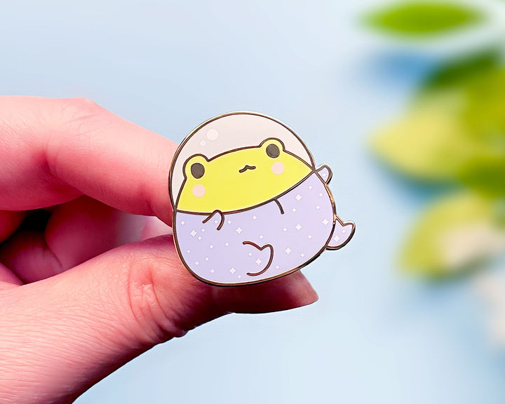 Gogo the Space Frog Enamel Pin
