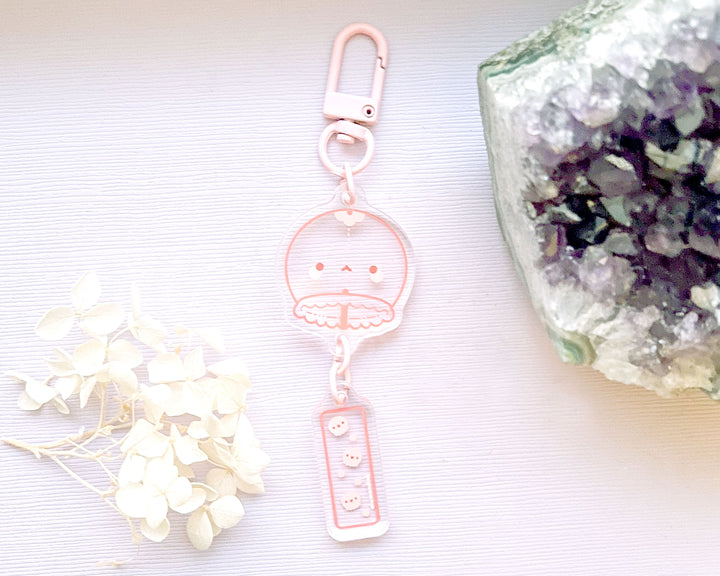 Jellyfish Wind Chime Acrylic Charm