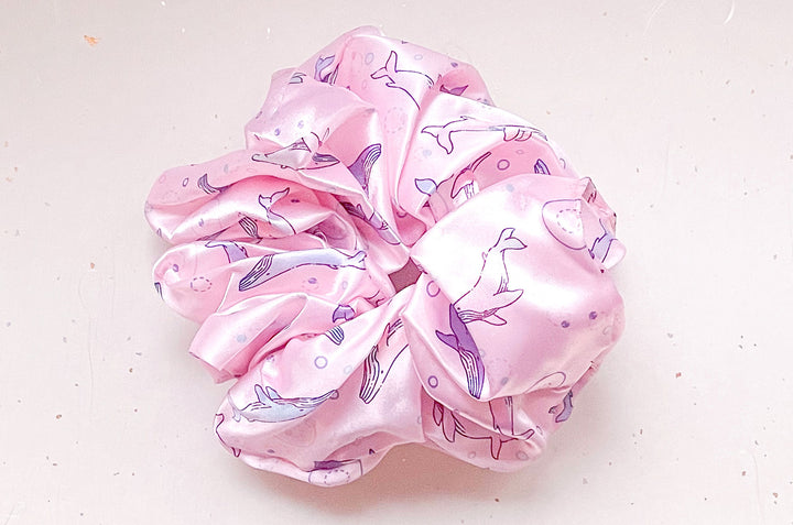 Mira (Space Whales) Patterned Hair Tie