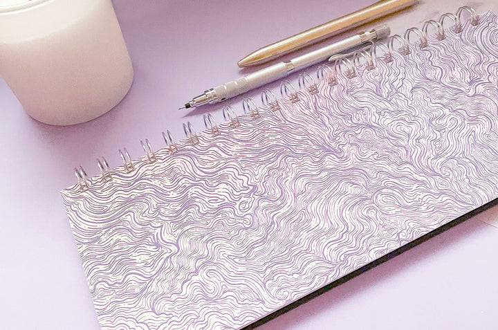 Ripples Pattern Weekly Planner