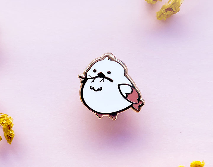 Berry the Branch Shima Enaga Enamel Pin