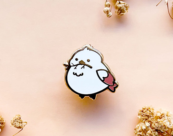 Berry the Branch Shima Enaga Enamel Pin