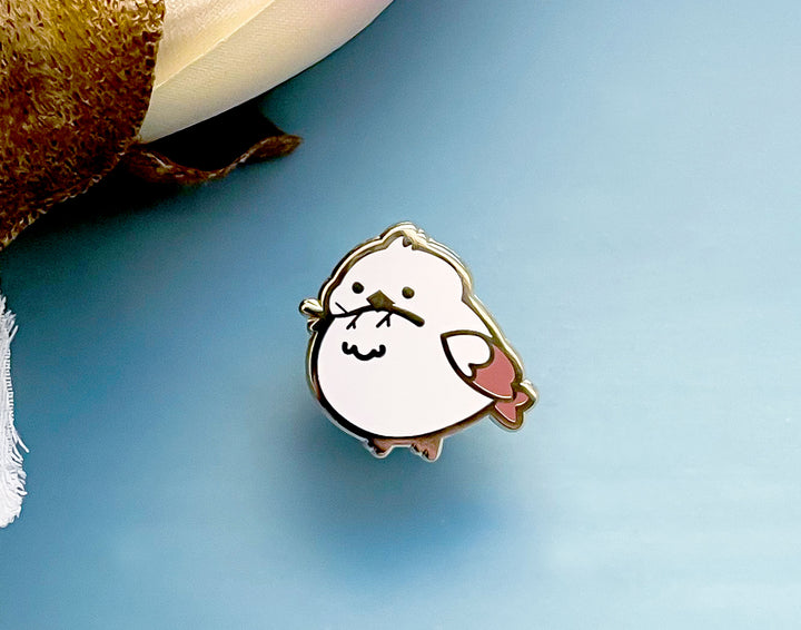 Berry the Branch Shima Enaga Enamel Pin