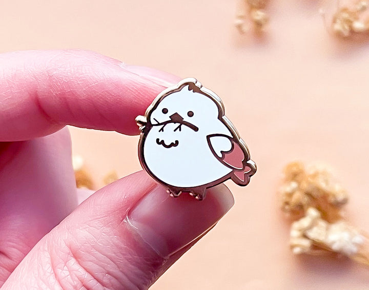Berry the Branch Shima Enaga Enamel Pin