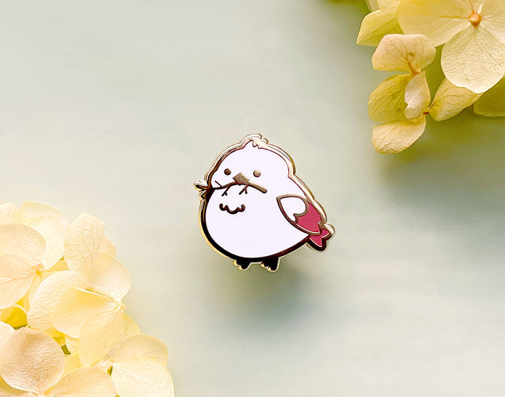Berry the Branch Shima Enaga Enamel Pin
