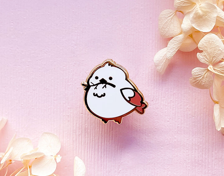 Berry the Branch Shima Enaga Enamel Pin