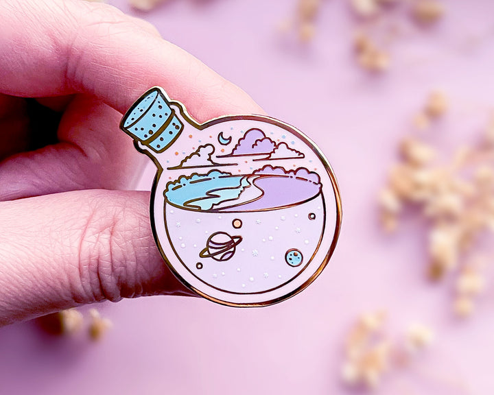 Space Sea Potion Enamel Pin