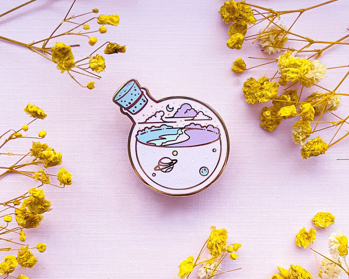Space Sea Potion Enamel Pin