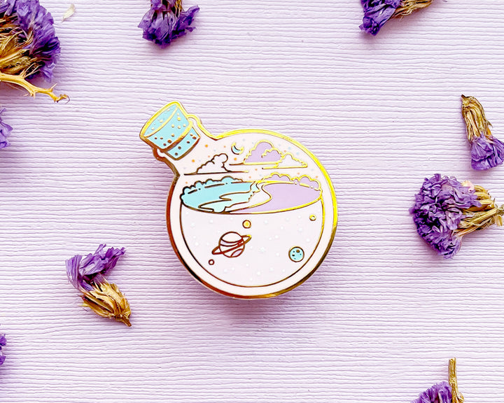 Space Sea Potion Enamel Pin