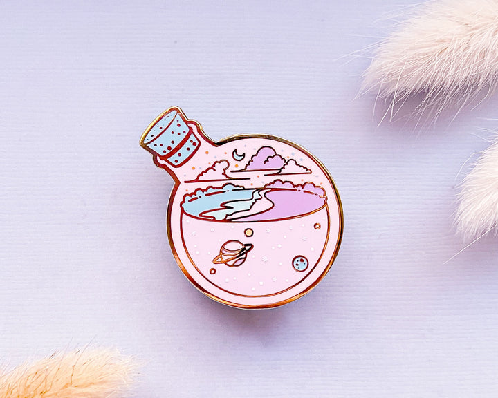 Space Sea Potion Enamel Pin