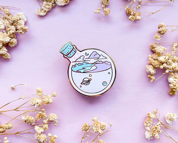 Space Sea Potion Enamel Pin