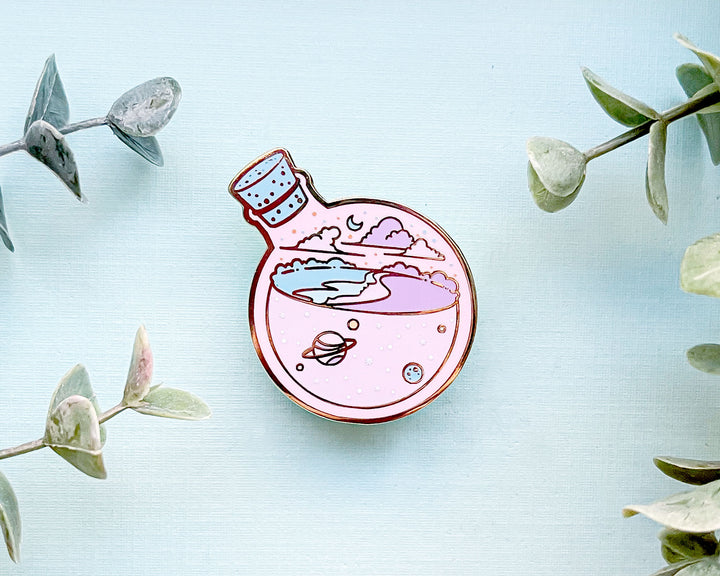 Space Sea Potion Enamel Pin