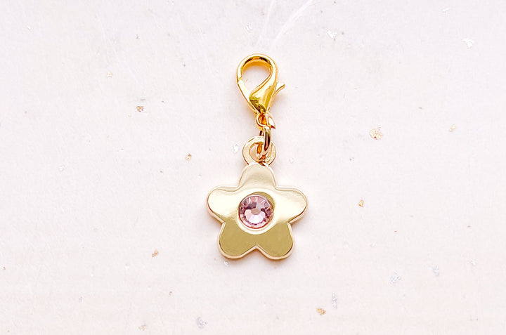 Gem Star Zipper Pull Planner Charm