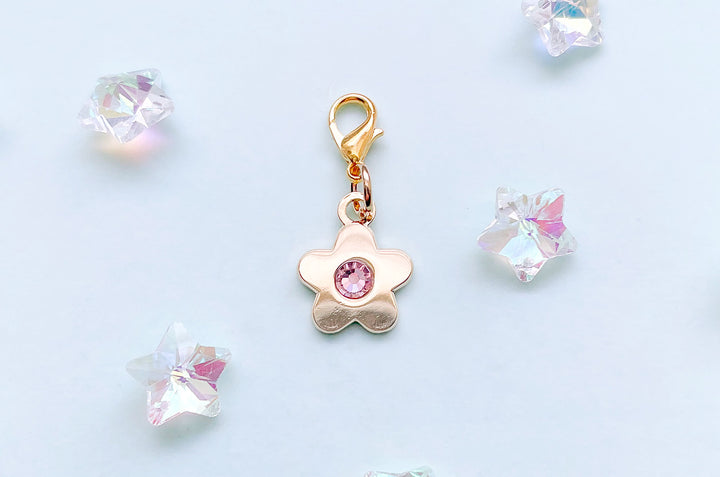 Gem Star Zipper Pull Planner Charm