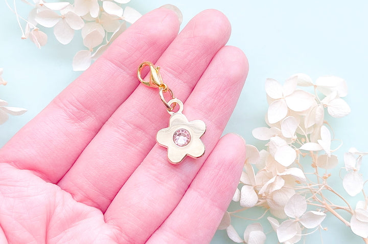 Gem Star Zipper Pull Planner Charm