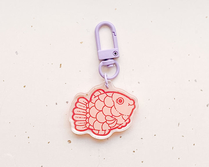 Taiyaki Acrylic Charm