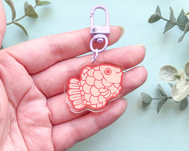 Taiyaki Acrylic Charm