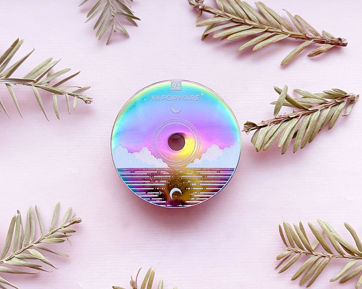 Vaporware Compact Disc Enamel Pin