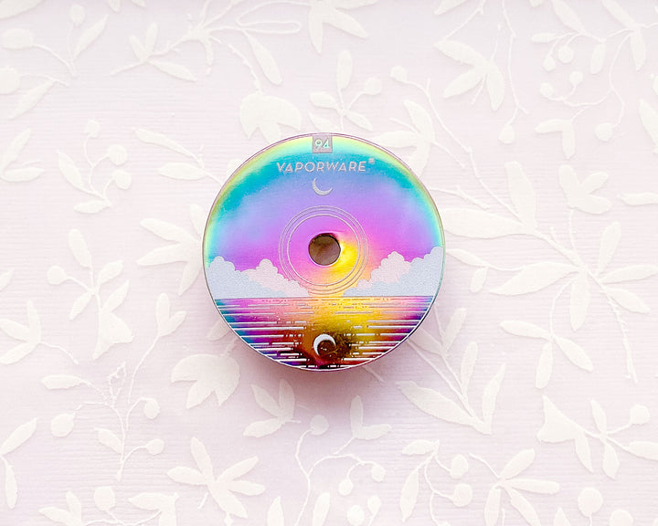 Vaporware Compact Disc Enamel Pin