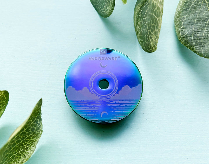 Vaporware Gloomy Sky Compact Disc Enamel Pin