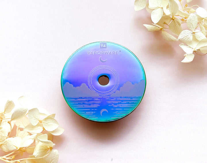 Vaporware Gloomy Sky Compact Disc Enamel Pin