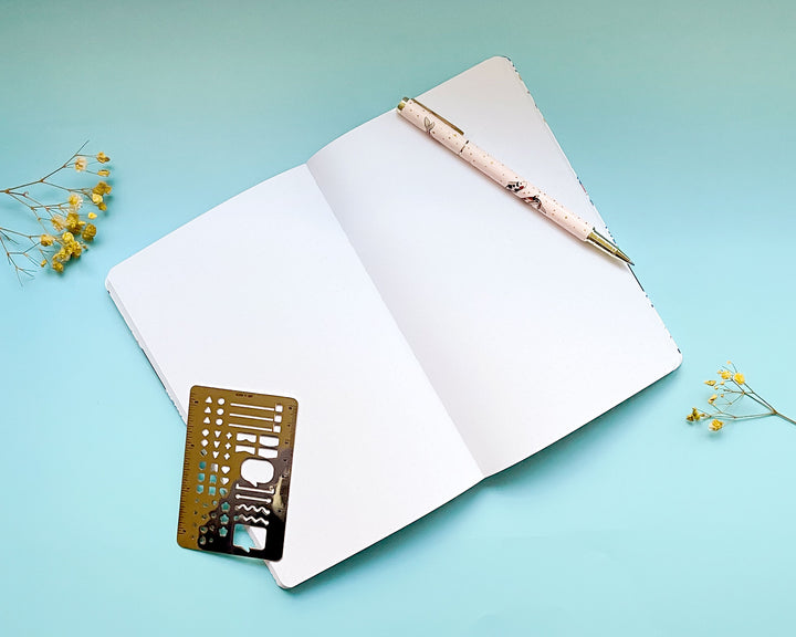 Cat Zoomies Dotted Grid Notebook