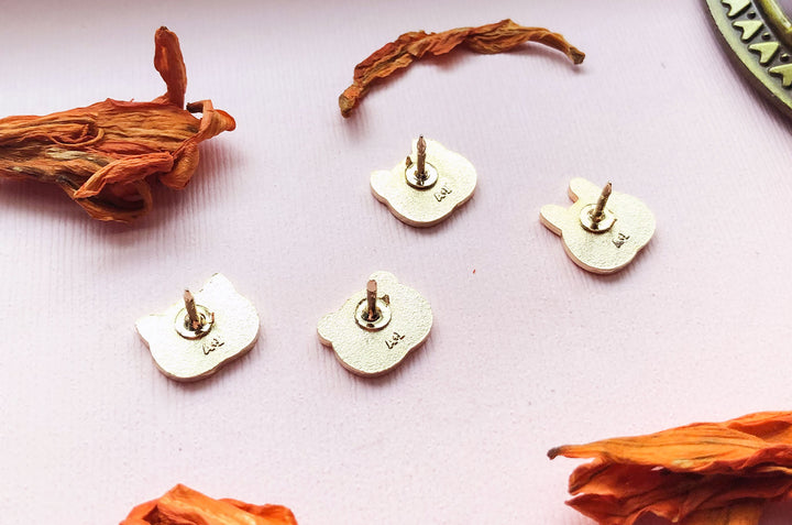 Mini Kawaii Animals Board Filler Enamel Pin Set
