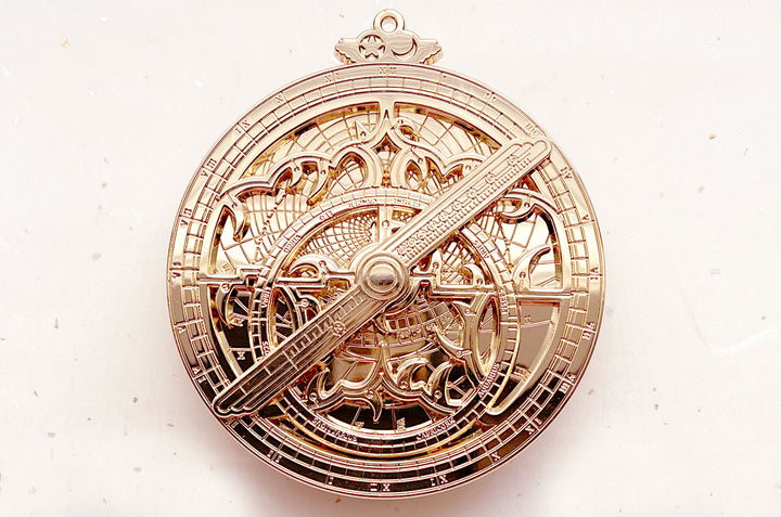 Astrolabe Star Navigator Gold Pin