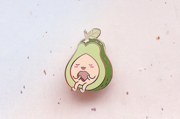 Avocado Toast Enamel Pin