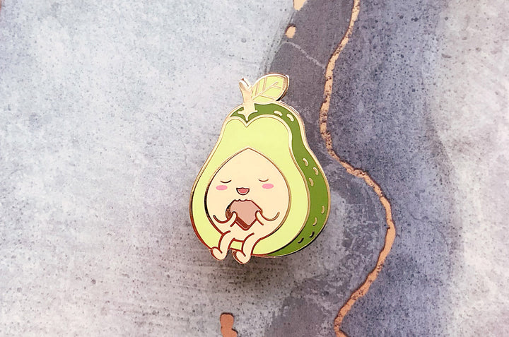 Avocado Toast Enamel Pin