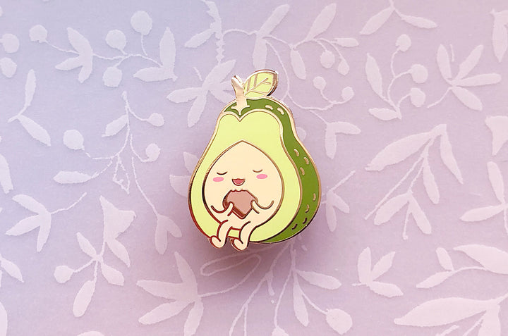 Avocado Toast Enamel Pin