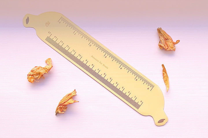 Banana For Scale Ruler Magnet
